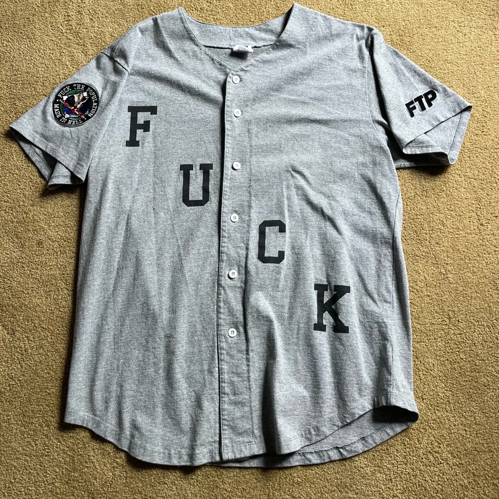 Ftp made in hell baseball Jersey